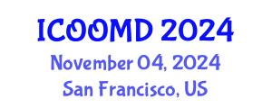 International Conference on Osteoporosis, Osteoarthritis and Musculoskeletal Diseases (ICOOMD) November 04, 2024 - San Francisco, United States
