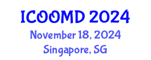 International Conference on Osteoporosis, Osteoarthritis and Musculoskeletal Diseases (ICOOMD) November 18, 2024 - Singapore, Singapore