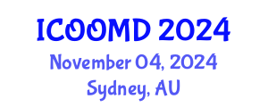 International Conference on Osteoporosis, Osteoarthritis and Musculoskeletal Diseases (ICOOMD) November 04, 2024 - Sydney, Australia