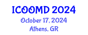 International Conference on Osteoporosis, Osteoarthritis and Musculoskeletal Diseases (ICOOMD) October 17, 2024 - Athens, Greece