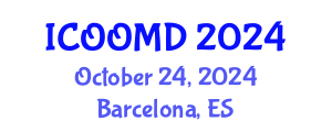 International Conference on Osteoporosis, Osteoarthritis and Musculoskeletal Diseases (ICOOMD) October 24, 2024 - Barcelona, Spain
