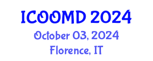 International Conference on Osteoporosis, Osteoarthritis and Musculoskeletal Diseases (ICOOMD) October 03, 2024 - Florence, Italy
