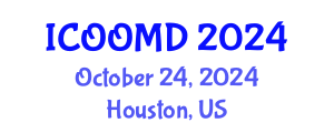 International Conference on Osteoporosis, Osteoarthritis and Musculoskeletal Diseases (ICOOMD) October 24, 2024 - Houston, United States