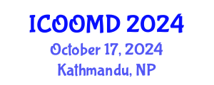 International Conference on Osteoporosis, Osteoarthritis and Musculoskeletal Diseases (ICOOMD) October 17, 2024 - Kathmandu, Nepal