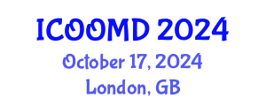 International Conference on Osteoporosis, Osteoarthritis and Musculoskeletal Diseases (ICOOMD) October 17, 2024 - London, United Kingdom