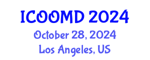 International Conference on Osteoporosis, Osteoarthritis and Musculoskeletal Diseases (ICOOMD) October 28, 2024 - Los Angeles, United States