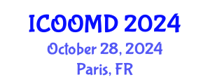 International Conference on Osteoporosis, Osteoarthritis and Musculoskeletal Diseases (ICOOMD) October 28, 2024 - Paris, France