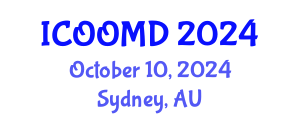 International Conference on Osteoporosis, Osteoarthritis and Musculoskeletal Diseases (ICOOMD) October 10, 2024 - Sydney, Australia