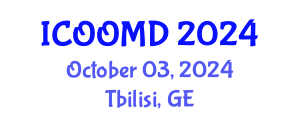 International Conference on Osteoporosis, Osteoarthritis and Musculoskeletal Diseases (ICOOMD) October 03, 2024 - Tbilisi, Georgia