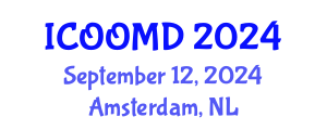 International Conference on Osteoporosis, Osteoarthritis and Musculoskeletal Diseases (ICOOMD) September 12, 2024 - Amsterdam, Netherlands