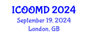International Conference on Osteoporosis, Osteoarthritis and Musculoskeletal Diseases (ICOOMD) September 19, 2024 - London, United Kingdom