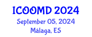 International Conference on Osteoporosis, Osteoarthritis and Musculoskeletal Diseases (ICOOMD) September 05, 2024 - Málaga, Spain