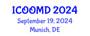 International Conference on Osteoporosis, Osteoarthritis and Musculoskeletal Diseases (ICOOMD) September 19, 2024 - Munich, Germany