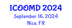 International Conference on Osteoporosis, Osteoarthritis and Musculoskeletal Diseases (ICOOMD) September 16, 2024 - Nice, France