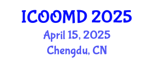 International Conference on Osteoporosis, Osteoarthritis and Musculoskeletal Diseases (ICOOMD) April 15, 2025 - Chengdu, China