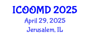 International Conference on Osteoporosis, Osteoarthritis and Musculoskeletal Diseases (ICOOMD) April 29, 2025 - Jerusalem, Israel