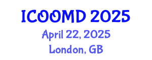 International Conference on Osteoporosis, Osteoarthritis and Musculoskeletal Diseases (ICOOMD) April 22, 2025 - London, United Kingdom