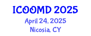 International Conference on Osteoporosis, Osteoarthritis and Musculoskeletal Diseases (ICOOMD) April 24, 2025 - Nicosia, Cyprus