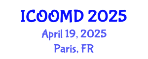 International Conference on Osteoporosis, Osteoarthritis and Musculoskeletal Diseases (ICOOMD) April 19, 2025 - Paris, France