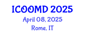 International Conference on Osteoporosis, Osteoarthritis and Musculoskeletal Diseases (ICOOMD) April 08, 2025 - Rome, Italy