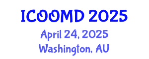 International Conference on Osteoporosis, Osteoarthritis and Musculoskeletal Diseases (ICOOMD) April 24, 2025 - Washington, Australia