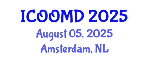 International Conference on Osteoporosis, Osteoarthritis and Musculoskeletal Diseases (ICOOMD) August 05, 2025 - Amsterdam, Netherlands