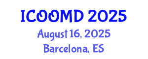 International Conference on Osteoporosis, Osteoarthritis and Musculoskeletal Diseases (ICOOMD) August 16, 2025 - Barcelona, Spain