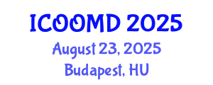 International Conference on Osteoporosis, Osteoarthritis and Musculoskeletal Diseases (ICOOMD) August 23, 2025 - Budapest, Hungary
