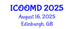 International Conference on Osteoporosis, Osteoarthritis and Musculoskeletal Diseases (ICOOMD) August 16, 2025 - Edinburgh, United Kingdom