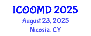 International Conference on Osteoporosis, Osteoarthritis and Musculoskeletal Diseases (ICOOMD) August 23, 2025 - Nicosia, Cyprus