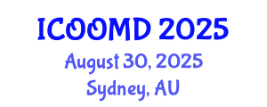 International Conference on Osteoporosis, Osteoarthritis and Musculoskeletal Diseases (ICOOMD) August 30, 2025 - Sydney, Australia