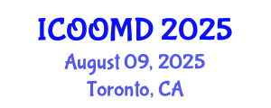 International Conference on Osteoporosis, Osteoarthritis and Musculoskeletal Diseases (ICOOMD) August 09, 2025 - Toronto, Canada