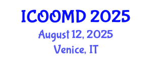 International Conference on Osteoporosis, Osteoarthritis and Musculoskeletal Diseases (ICOOMD) August 12, 2025 - Venice, Italy