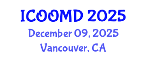 International Conference on Osteoporosis, Osteoarthritis and Musculoskeletal Diseases (ICOOMD) December 09, 2025 - Vancouver, Canada