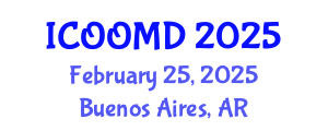 International Conference on Osteoporosis, Osteoarthritis and Musculoskeletal Diseases (ICOOMD) February 25, 2025 - Buenos Aires, Argentina