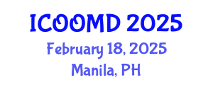 International Conference on Osteoporosis, Osteoarthritis and Musculoskeletal Diseases (ICOOMD) February 18, 2025 - Manila, Philippines