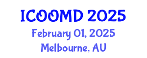 International Conference on Osteoporosis, Osteoarthritis and Musculoskeletal Diseases (ICOOMD) February 01, 2025 - Melbourne, Australia