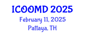 International Conference on Osteoporosis, Osteoarthritis and Musculoskeletal Diseases (ICOOMD) February 11, 2025 - Pattaya, Thailand