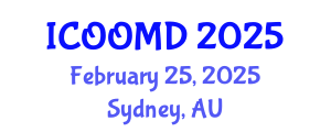 International Conference on Osteoporosis, Osteoarthritis and Musculoskeletal Diseases (ICOOMD) February 25, 2025 - Sydney, Australia