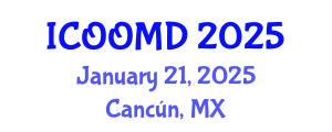 International Conference on Osteoporosis, Osteoarthritis and Musculoskeletal Diseases (ICOOMD) January 21, 2025 - Cancún, Mexico