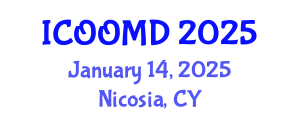 International Conference on Osteoporosis, Osteoarthritis and Musculoskeletal Diseases (ICOOMD) January 14, 2025 - Nicosia, Cyprus