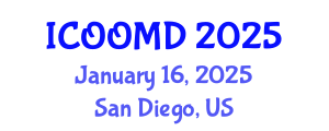 International Conference on Osteoporosis, Osteoarthritis and Musculoskeletal Diseases (ICOOMD) January 16, 2025 - San Diego, United States