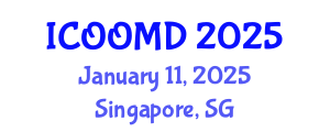 International Conference on Osteoporosis, Osteoarthritis and Musculoskeletal Diseases (ICOOMD) January 11, 2025 - Singapore, Singapore