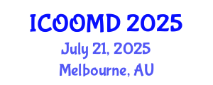 International Conference on Osteoporosis, Osteoarthritis and Musculoskeletal Diseases (ICOOMD) July 21, 2025 - Melbourne, Australia