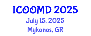 International Conference on Osteoporosis, Osteoarthritis and Musculoskeletal Diseases (ICOOMD) July 15, 2025 - Mykonos, Greece