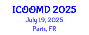 International Conference on Osteoporosis, Osteoarthritis and Musculoskeletal Diseases (ICOOMD) July 19, 2025 - Paris, France