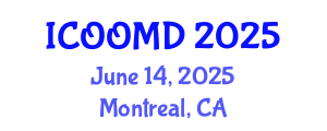 International Conference on Osteoporosis, Osteoarthritis and Musculoskeletal Diseases (ICOOMD) June 14, 2025 - Montreal, Canada