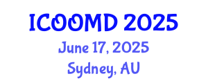 International Conference on Osteoporosis, Osteoarthritis and Musculoskeletal Diseases (ICOOMD) June 17, 2025 - Sydney, Australia