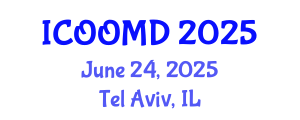 International Conference on Osteoporosis, Osteoarthritis and Musculoskeletal Diseases (ICOOMD) June 24, 2025 - Tel Aviv, Israel