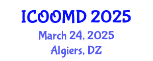 International Conference on Osteoporosis, Osteoarthritis and Musculoskeletal Diseases (ICOOMD) March 24, 2025 - Algiers, Algeria